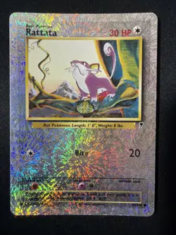 Rattata 89/110 Legendary Collection Reverse Holo Pokemon Vintage TCG Card - Image 1