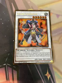 YUGIOH - GOYO GUARDIAN - PGL2 - 1ST ED - NM - GOLD RARE - Image 1