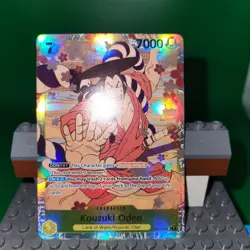 Kouzuki Oden SR ST09-005 One Piece Trading Card - Image 3