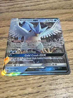 Pokemon TCG Articuno GX Holo Ultra Rare Card 31/168 Sm-Celestial Storm - Image 2