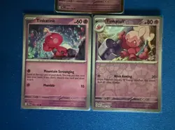 Tinkaton Holo Rare+Tinkatuff RevHolo Common+Tinkatink 3-card Pokemon lot - PWE - Image 3