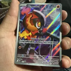 Charcadet 022 Pokemon TCG Black Star Promo Full Art Foil Card Near Mint NM - Image 3
