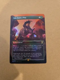 Life Finds A Way (Foil) - Mtg REX Card - Card #0005 - Image 1