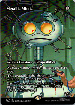 Metallic Mimic (Borderless) #16 || MTG - Teenage Mutant Ninja Turtles || 2026 - Image 1