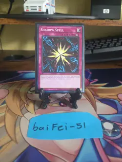 Yugioh Shadow Spell #LDK2-ENK35 Legendary Decks II LP - Image 1