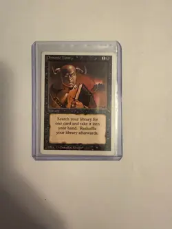 Demonic Tutor Revised Edition Regular in great condition - Image 1