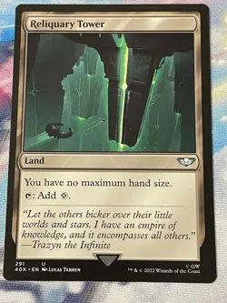 MTG - 1x Reliquary Tower - Warhammer 40k Commander NM - Image 1