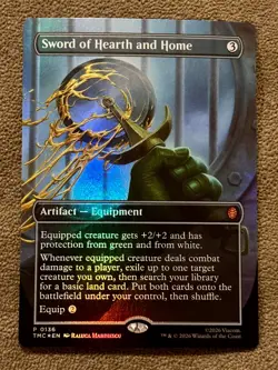 Sword of Hearth and Home (Borderless) Commander: Teenage Mutant Ninja Turtles... - Image 1