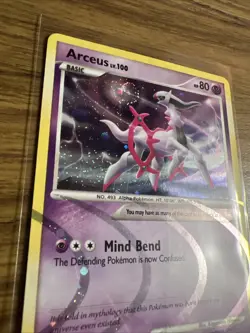 Pokemon Arceus AR7 Holo Promo SWIRL ON STAR MINT Rare 2009 Platinum Card - Image 2