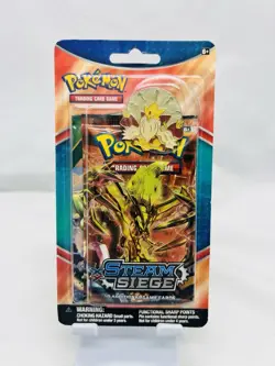 Pokemon XY Steam Siege & Roaring Skies 2PK Blister W/pin Factory Sealed - Image 1