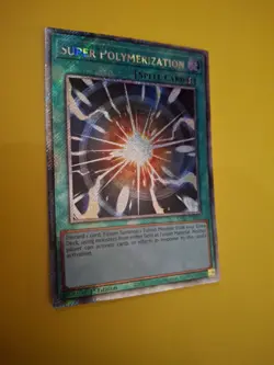Super Polymerization RA03-EN053 - Platinum Secret Rare (Plat) 1st Ed N.M Yugioh - Image 4