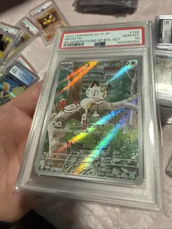 PSA 10 Pokemon TCG Meowth 192-SV-P Start Deck Generations Special Battle Promo - Image 5