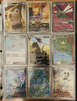 🔥 72 card Pokemon Binder Collection Scarlet Violet, Celebrations, Swrd&Shld NM - Image 1