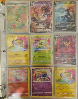 🔥 72 card Pokemon Binder Collection Scarlet Violet, Celebrations, Swrd&Shld NM - Image 2