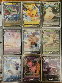 🔥 72 card Pokemon Binder Collection Scarlet Violet, Celebrations, Swrd&Shld NM - Image 4