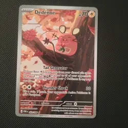 Pokemon TCG Dedenne 093/088 Basic Electric HP70 30 Attack Regular English Card - Image 1