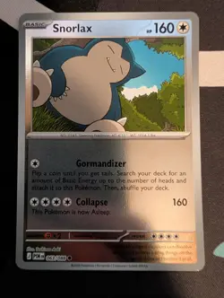 Snorlax 063/088 Common Perfect Order Pokemon Reverse Holo Near Mint - Image 1