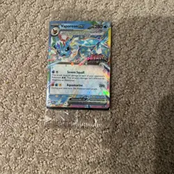 Vaporeon ex 23/131 Stamped Promo Pokemon TCG - Prismatic Evolutions (Sealed) - Image 1