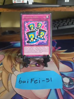 1x (LP) Magical Hats - DPYG-EN028 - Rare - 1st Edition YuGiOh - Image 1