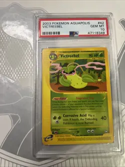 2003 Pokemon Aquapolis Victreebel #42 PSA 10 Gem Mint - Image 1