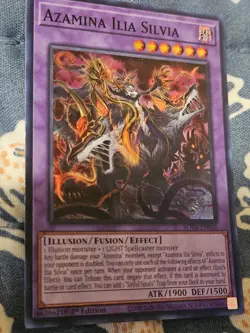 Azamina Ilia Silvia - ROTA-EN030 - Super Rare - 1st Edition Yugioh - Image 2