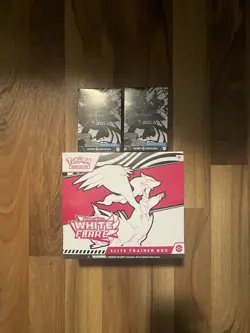 Lot of 3: Pokemon Tcg White Flare ETB and 2x Black Bolt Booster Bundle Sealed - Image 1