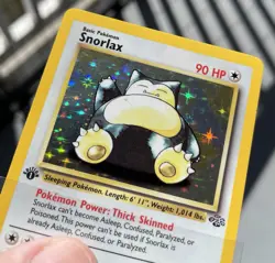 🦄 Snorlax Holo 1st Edition 11/64 - 1999 Pokemon Jungle 🦄 NM - To LP+ - Image 3