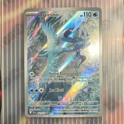 Pokemon TCG Articuno Full Art Holo Illustration Rare 161/159 Sv09 Journey - Image 1