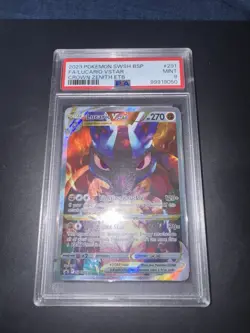 Lucario VSTAR SWSH291 Crown Zenith Full Art Promo Holo PSA 9 Pokemon 2023 - Image 1