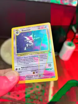 1999 Pokemon Haunter 6/62 Fossil Holo Rare WOTC LP - Image 4