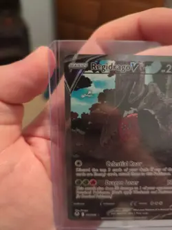Pokemon TCG Regidrago V 184/195 Silver Tempest Alt Art Holo Ultra Rare.. II - Image 2