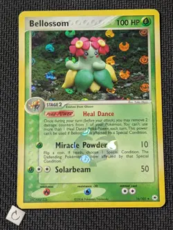 Bellossom 16/101 - Hidden Legends Reverse Holo Pokemon TCG LP Yuka Morii - Image 1