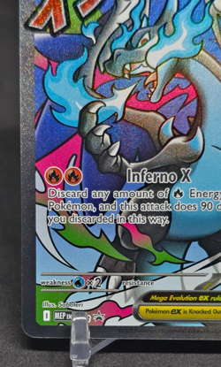 Pokemon Me: Mega Evolution Promo Mega Charizard X ex 023 Holo 360 HP EX - Image 2