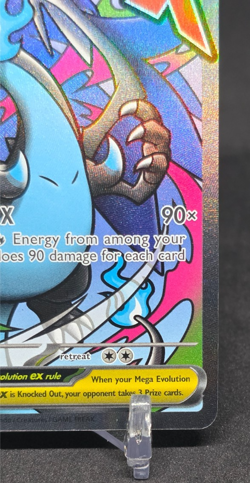Pokemon Me: Mega Evolution Promo Mega Charizard X ex 023 Holo 360 HP EX - Image 3