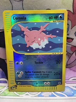 Corsola Reverse Holo 102/165 Pokemon Expedition - Image 1