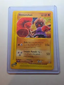 Hitmonchan 81/147 Pokemon TCG Aquapolis Non Holo NM - Image 3