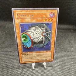 Yugioh! Cyber Jar MRL-077 Rare 1st Edition VLP/NM - Image 1