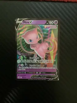 1X NM Mew V - 113/264 - Ultra Rare - Pokemon Fusion Strike - Image 1