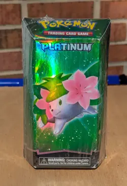 2009 POKEMON PLATINUM FLOURISH (SHAYMIN) THEME DECK FACTORY SEALED/NEW - Image 1