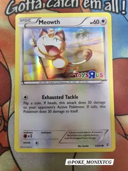 Meowth 53/83 Toys R US Generations Sealed Stamped Promo Pokemon TCG - Image 1