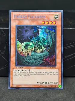 Yugioh - Fabled Gallabas - HA02-EN033 - Secret Rare - 1st Edition - NM - Image 1