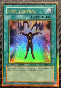 Mind Control GLD2-EN037 Gold Rare Limited Ed LP - Image 1