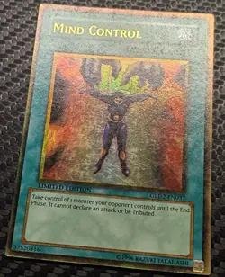 Mind Control GLD2-EN037 Gold Rare Limited Ed LP - Image 2