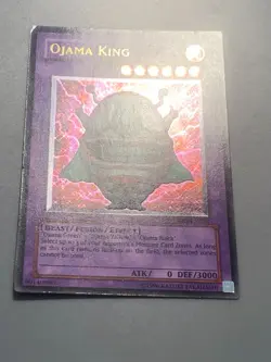 yugioh Ojama King SOD-EN034 Ultimate Rare Unlimited Ed PLAYED good condition - Image 5