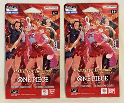 ONE PIECE Heroines EB-03 Sleeved Booster Pack English LOT OF 2 New/Sealed - Image 1