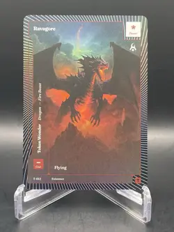 Ravagore T-012 Existence Token Wonder Full Art Foil Wonders of the First NM/M - Image 1