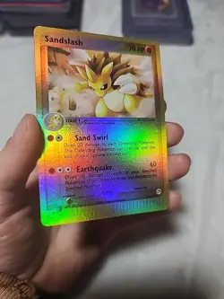 Sandslash 21/100 EX Sandstorm Reverse Holo Rare Vintage Pokemon Card TCG - Image 2