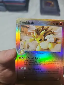 Sandslash 21/100 EX Sandstorm Reverse Holo Rare Vintage Pokemon Card TCG - Image 4