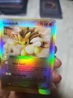 Sandslash 21/100 EX Sandstorm Reverse Holo Rare Vintage Pokemon Card TCG - Image 5