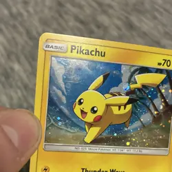 Pokemon TCG Pikachu Promo Holo SM81 SM 70 HP Basic The Pokemon Company Card - Image 2